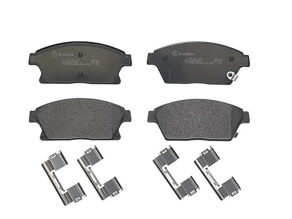 Sada brzdových destiček, kotoučová brzda BREMBO P59077