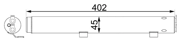 Susarna, klimatizace MAHLE AD285000S