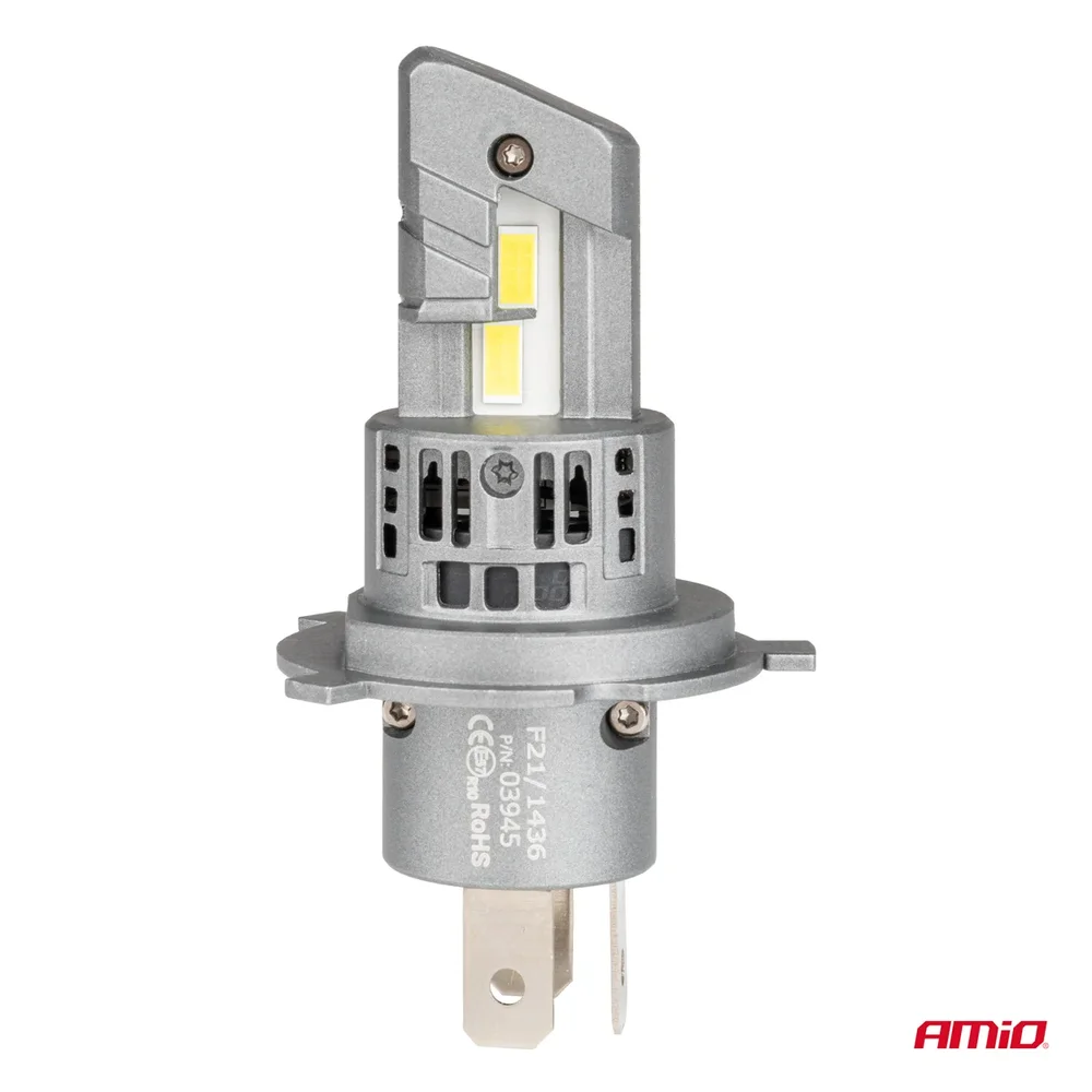 LED žárovky X5-series WINGER H4 6000K max 44W AMIO-03945 - Obrázek 3