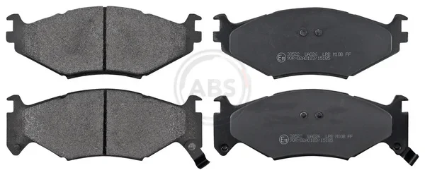 Sada brzdových destiček, kotoučová brzda A.B.S. 38522