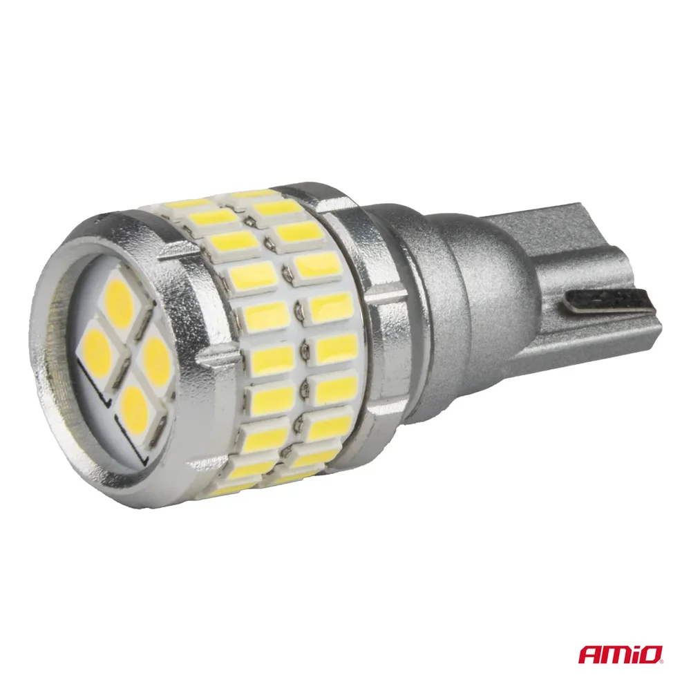 LED žárovky CANBUS T15 W16W 48SMD 4SMD 3014 3030 Bíla 12V 24V AMiO-04261 - Obrázek 3