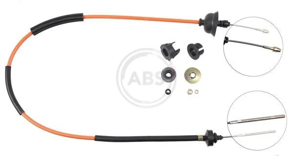 Tazne lanko, ovladani spojky A.B.S. K23400 – OE 2150.F4