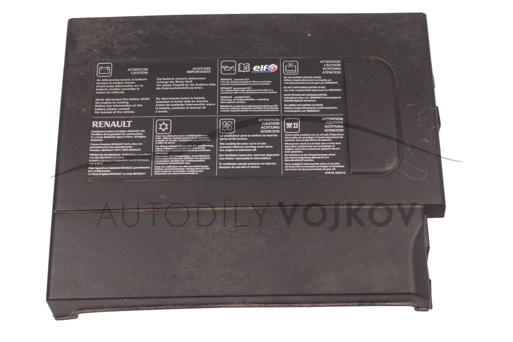 Plastový kryt baterie horní v:53963