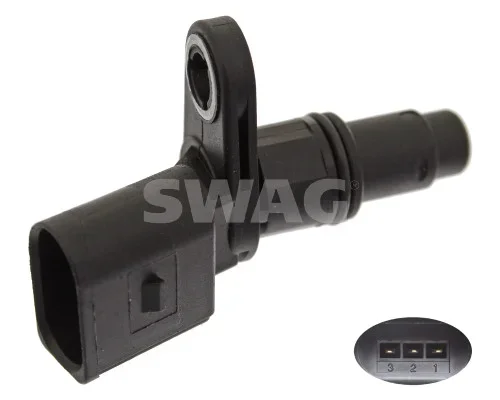 Snímač, poloha vačkového hřídele SWAG 30944360 Snímač, poloha vačkového hřídele SWAG 30944360