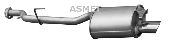 Zadni tlumic vyfuku ASMET 01.072 – OE 1704900221 Zadni tlumic vyfuku ASMET 01.072 – OE 1704900221