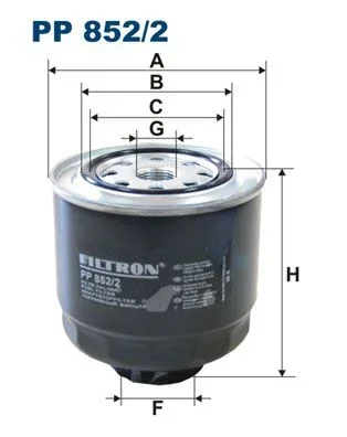 FI PP852/2 Filtr palivový FILTRON