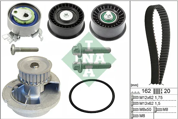 Vodni pumpa + sada ozubeneho remene Schaeffler INA 530044131