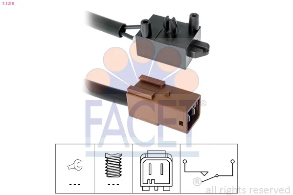 Spinac, ovladani spojky FACET 7.1219 – OE 212778 Spinac, ovladani spojky FACET 7.1219 – OE 212778