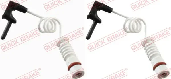 Vystrazny kontakt, opotrebeni oblozeni QUICK BRAKE WS0209A