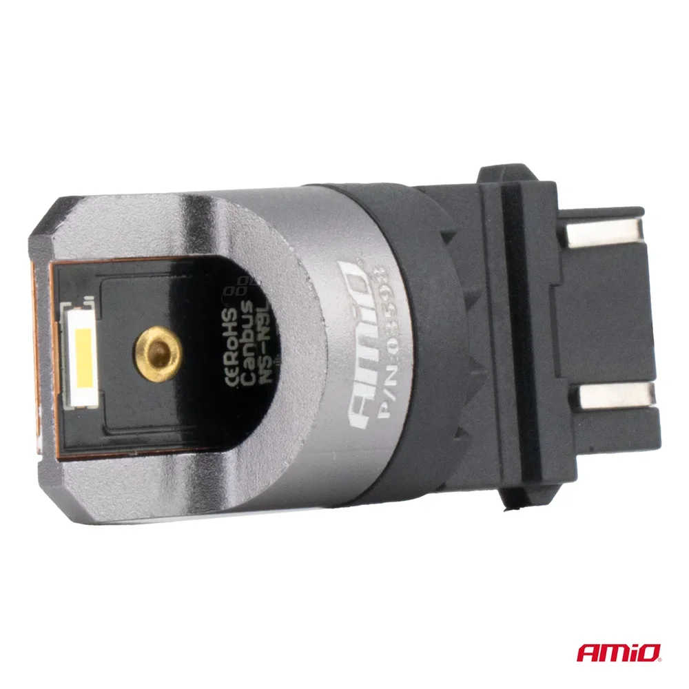 LED žárovky FULL CANBUS PRO P27/7W 2x3157 SMD bílé 12V 24V AMIO-03598 - Obrázek 3