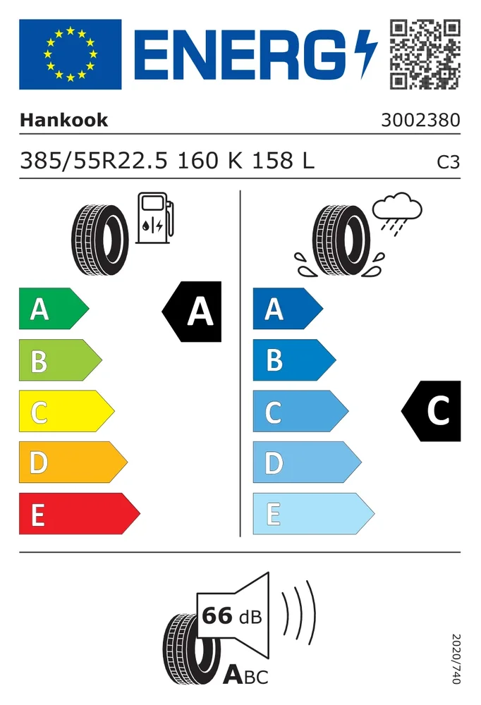 385/55R22.5 CHA TL20 HANKOOK 385/55R22.5CHATL20 385/55R22.5 CHA TL20 HANKOOK 385/55R22.5CHATL20