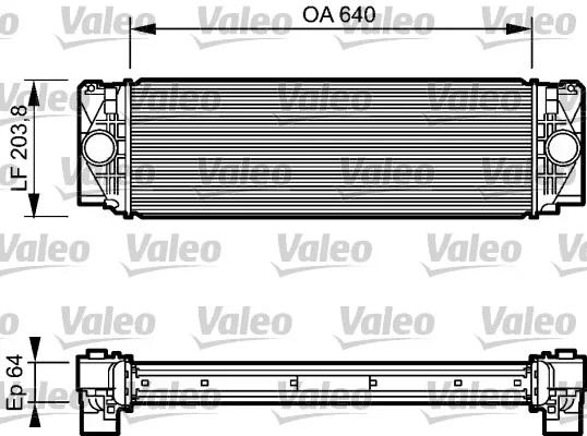 Chladič turba VALEO 818732