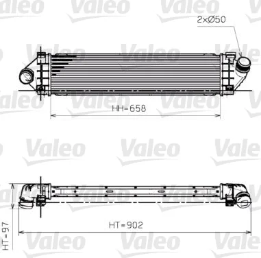 Chladič turba VALEO 818246