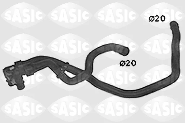 Hadice chladiče SASIC SWH0502 – OE 6464FZ
