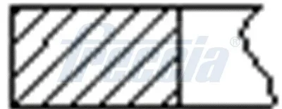 Sada pístních kroužků FRECCIA FR10-012300 – OE 71717375 Sada pístních kroužků FRECCIA FR10-012300 – OE 71717375