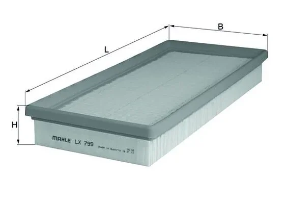 Vzduchový filtr KNECHT LX799
