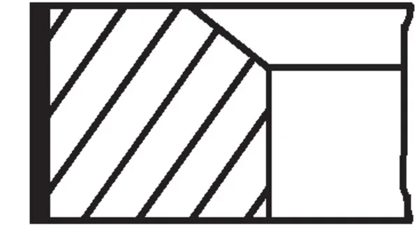 Sada pistnich krouzku MAHLE 00249N0