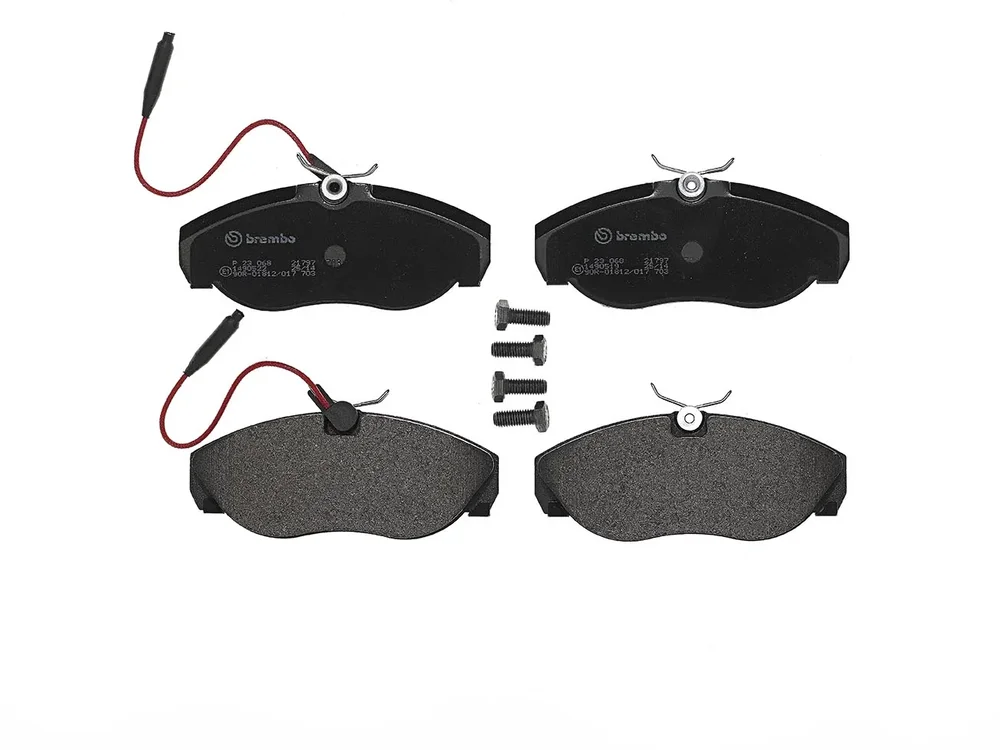 Sada brzdových destiček, kotoučová brzda BREMBO P23068