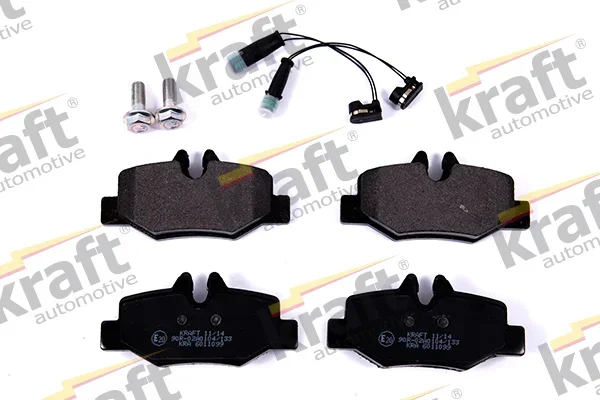 Sada brzdových destiček, kotoučová brzda KRAFT AUTOMOTIVE 6011099