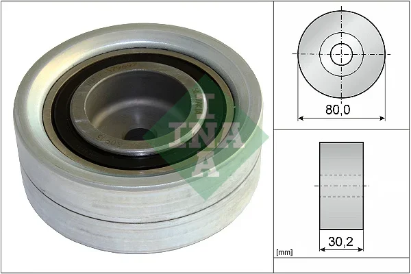 Vratna/vodici kladka, ozubeny remen Schaeffler INA 532058210