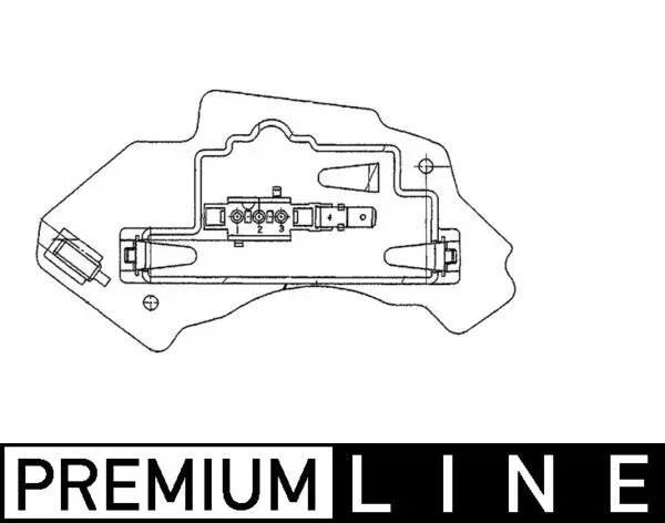 Regulace, vnitrni ventilace MAHLE ABR28000P Regulace, vnitrni ventilace MAHLE ABR28000P