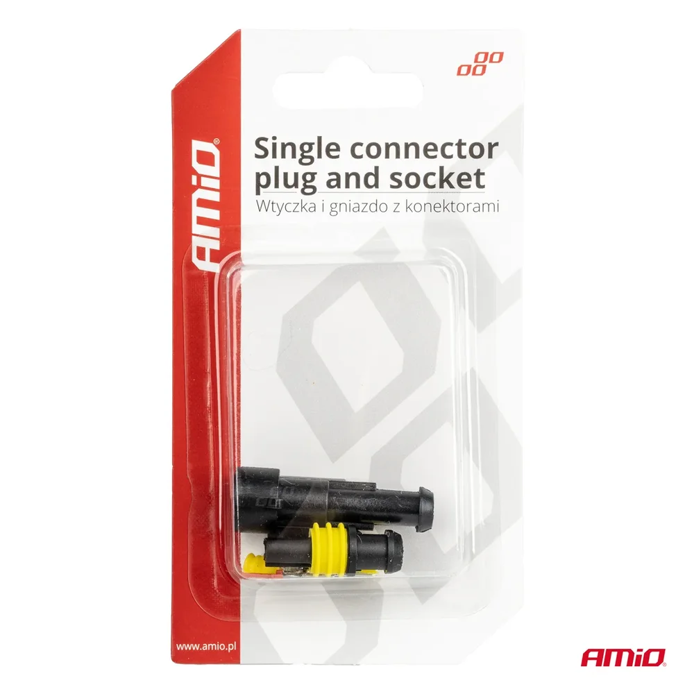CUBE PLUG SUPERSEAL HERMETICKÝ KONEKTOR AMIO 03517 - Obrázek 4