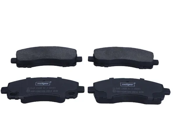 Sada brzdových destiček, kotoučová brzda MAXGEAR 19-3169