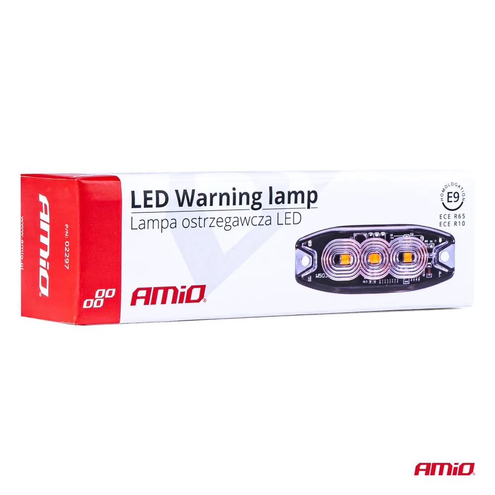 ZÁBLESKÁ LAMPA, 3 LED AMIO 02297 - Obrázek 5