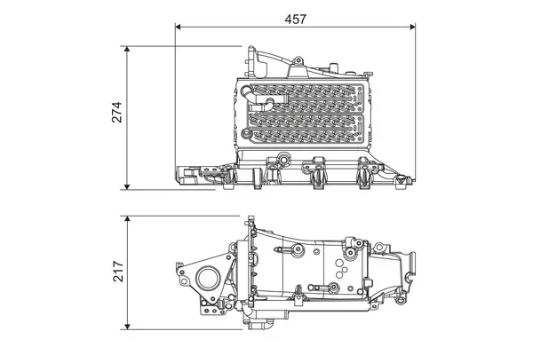 Chladič turba VALEO 818685