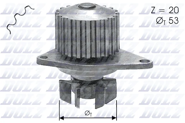 Vodní čerpadlo DOLZ C110