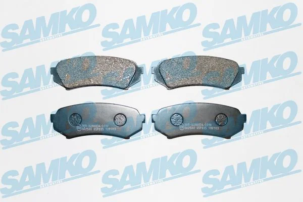 Sada brzdových destiček, kotoučová brzda SAMKO 5SP835