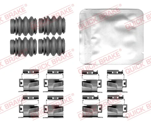 Sada příslušenství, obložení kotoučové brzdy QUICK BRAKE 109-0119 Sada příslušenství, obložení kotoučové brzdy QUICK BRAKE 109-0119