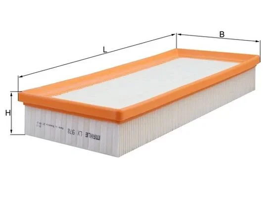 Vzduchový filtr MAHLE LX978