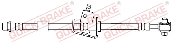 Brzdová hadice QUICK BRAKE 58.855X