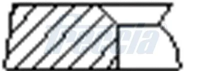 Sada pístních kroužků FRECCIA FR10-537200 – OE 23040-04100