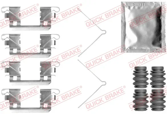 Sada příslušenství, obložení kotoučové brzdy QUICK BRAKE 109-0113