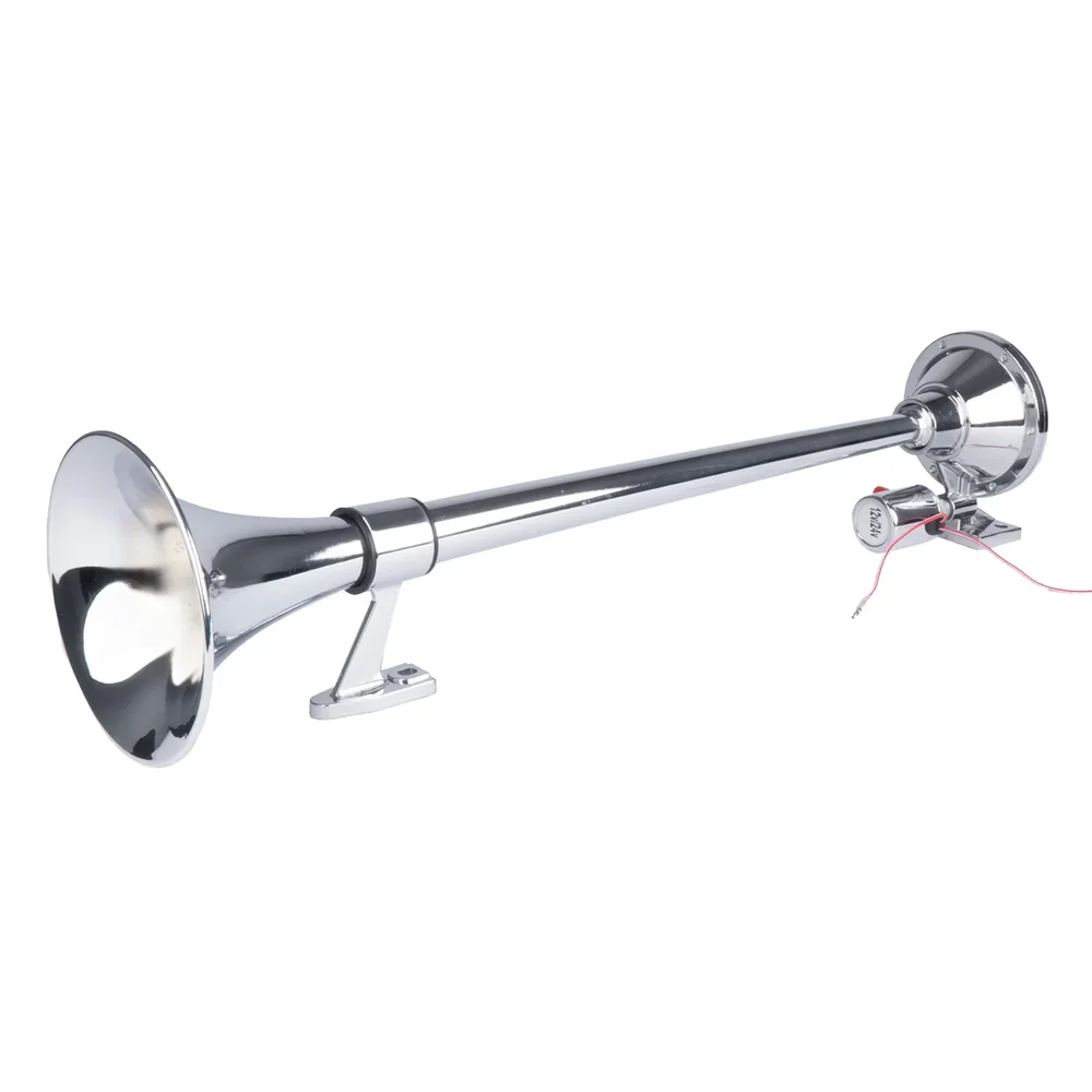 Klakson fanfara chrom 640 mm 12V 24V AMiO-0407 04076
