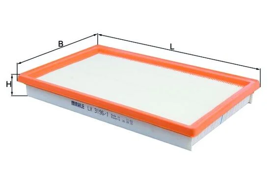 Vzduchový filtr MAHLE LX3196/1