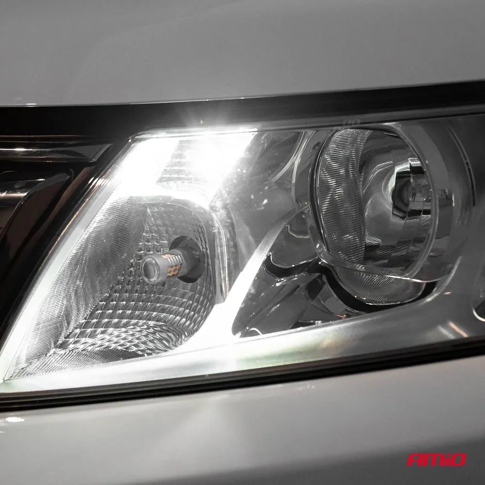 LED CANBUS 24SMD 3014 T10e White 12V AMIO 01285 - Obrázek 3