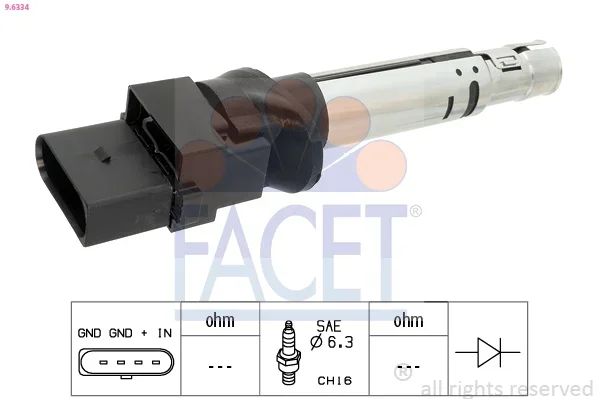 Zapalovací cívka FACET 9.6334