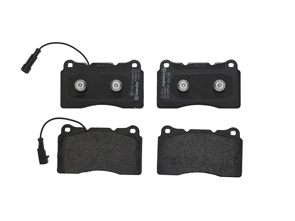 Sada brzdových destiček, kotoučová brzda BREMBO P23134