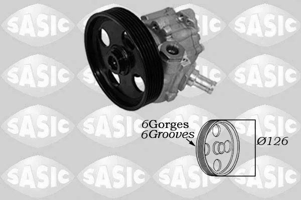 Hydraulické čerpadlo, řízení SASIC 7070058 – OE 4007VR