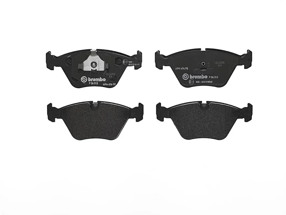 Sada brzdových destiček, kotoučová brzda BREMBO P06012
