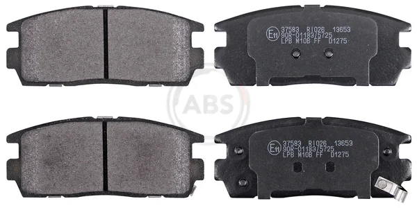 Sada brzdových destiček, kotoučová brzda A.B.S. 37583