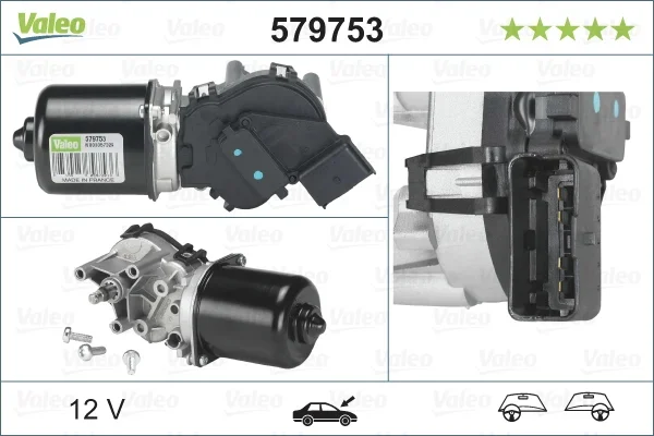 Motor stěračů VALEO 579753 Motor stěračů VALEO 579753