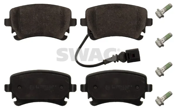 Sada brzdových destiček, kotoučová brzda SWAG 30916860