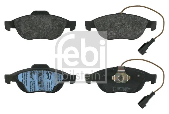 Sada brzdových destiček, kotoučová brzda FEBI BILSTEIN 16293