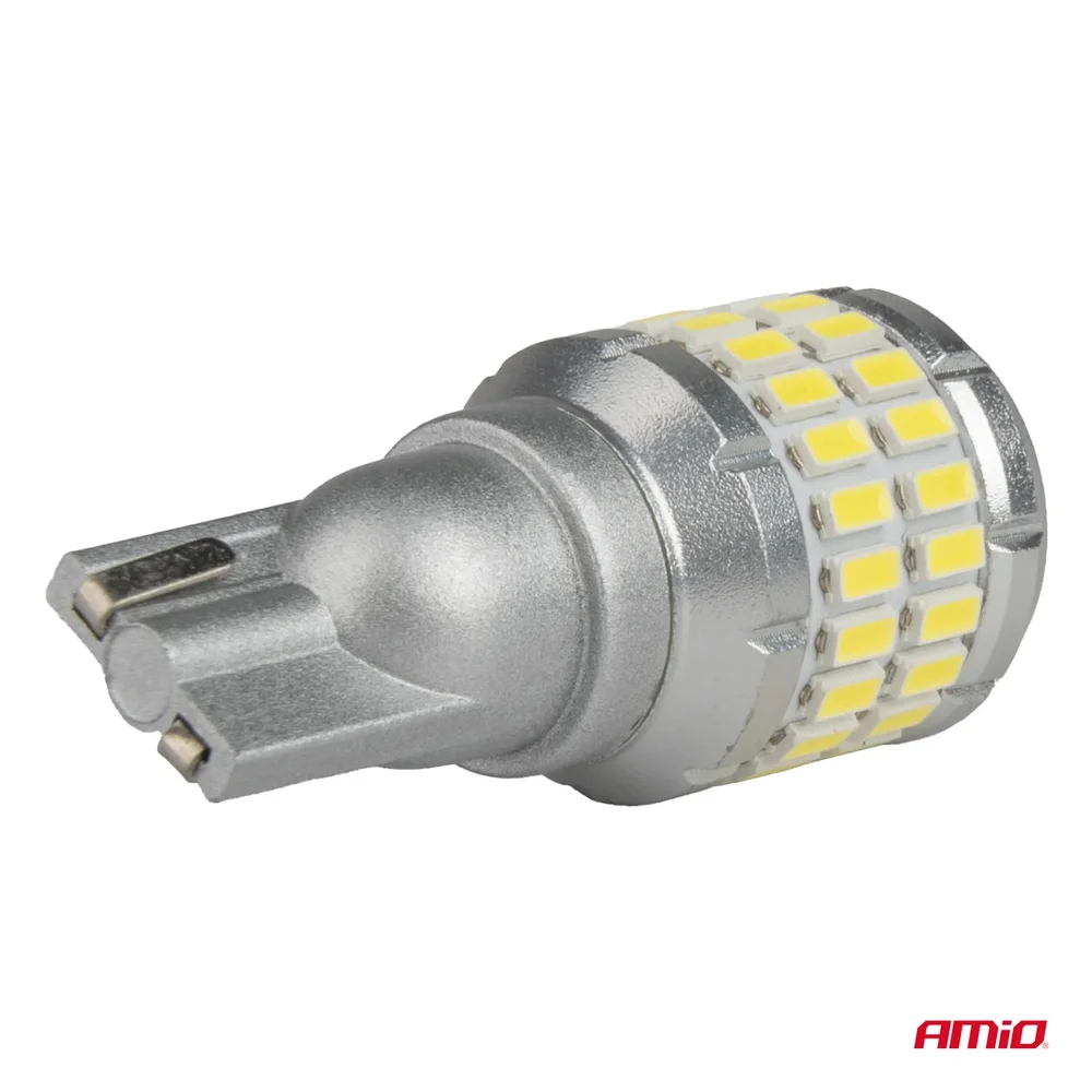 LED žárovky CANBUS T15 W16W 48SMD 4SMD 3014 3030 Bíla 12V 24V AMiO-04261 - Obrázek 4
