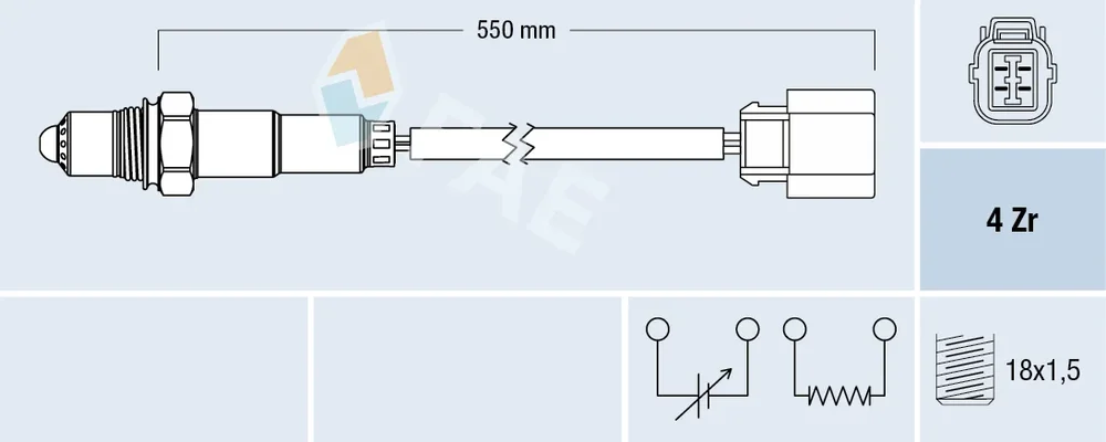 Lambda sonda FAE 77473