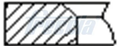 Sada pístních kroužků FRECCIA FR10-249100 – OE 23040-2A900 Sada pístních kroužků FRECCIA FR10-249100 – OE 23040-2A900